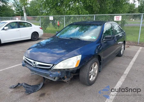 2007 Honda Accord 2.4 Se from USA, damaged, VIN 1HGCM563X7A011934